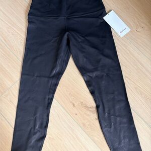 lululemon Black Shimmer Leggings